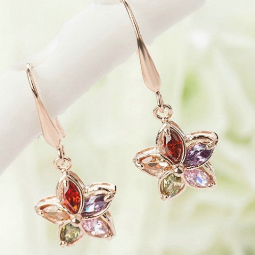 Rhinestone Dangle Earrings